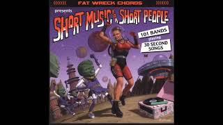 FAT WRECK COMPILATION - 101 bands - short music for short people
