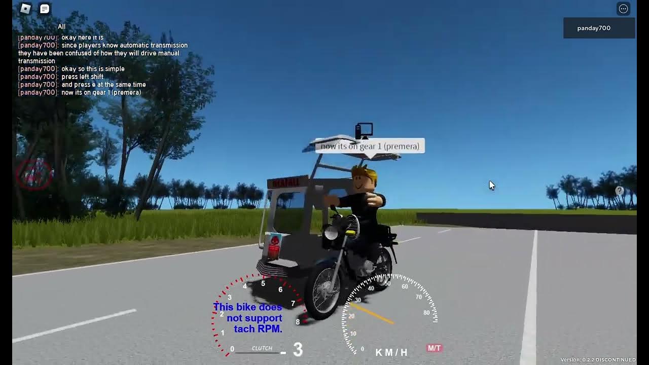 Roblox Tarako II Tricycle Game How To Drive Tricycle (M/T) YouTube