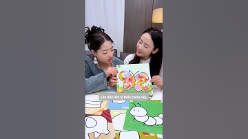 Bạn có tự làm được bức tranh này #funny #funnyvideo