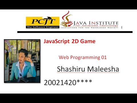 JavaScript 2D Game Development