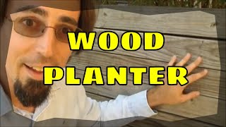 Should You Build a 2 by 4 Planter? how to build a 2x4 planter box rotting wood wooden planter make a planter.