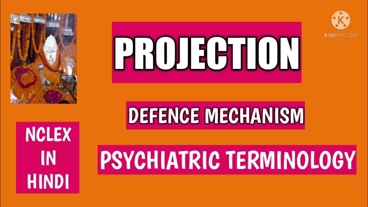 PROJECTION/DEFENCE MECHANISM/PSYCHIATRIC TERMINOLOGY/AnitaSharmaGyan