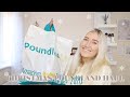 CHRISTMAS POUNDLAND HAUL NOVEMBER 2020 | Sophie Faye