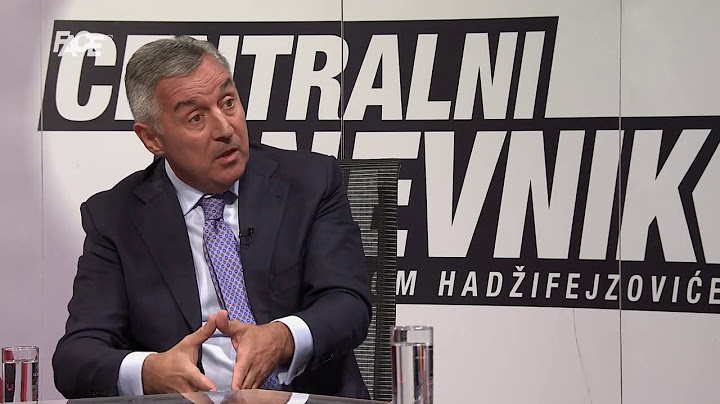 Milo Đukanović o Matiji Bećkoviću: Čitav svoj život je posvetio u negiranju Crne Gore