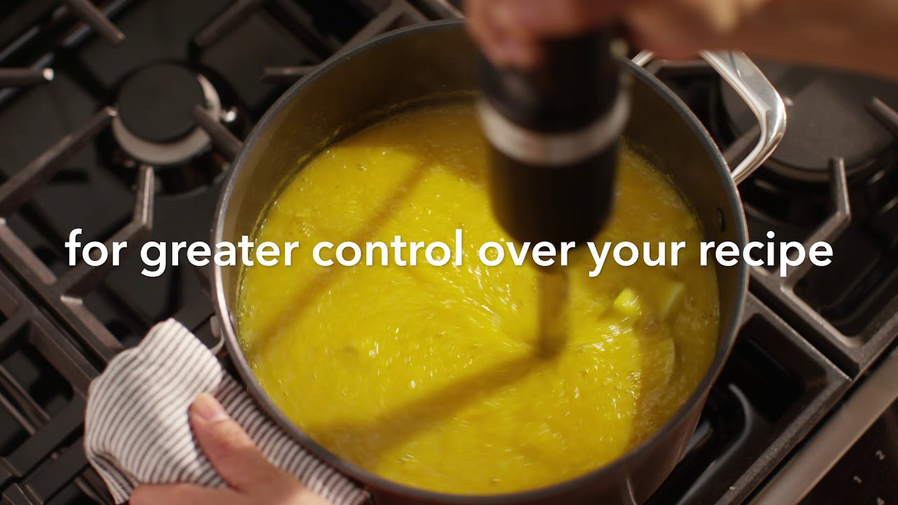 The KitchenAid® Corded Hand Blender KitchenAid YouTube