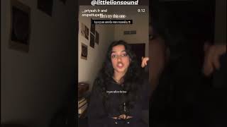 Priyahh - doing General levy’s little lion Dubplate  style