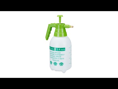 Fumigadora pulverizador 1,5 L, Boquilla de latón, Rociador jardín, Bote  spray