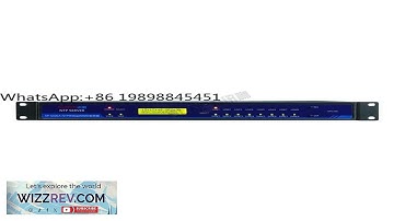 Atomic Clock Server Rack NTP GPS Network Time Server for Synchronized