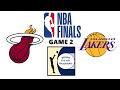 NBA Finals - Game 2: Miami Heat vs Los Angeles Lakers (Live Play-By-Play & Reactions)