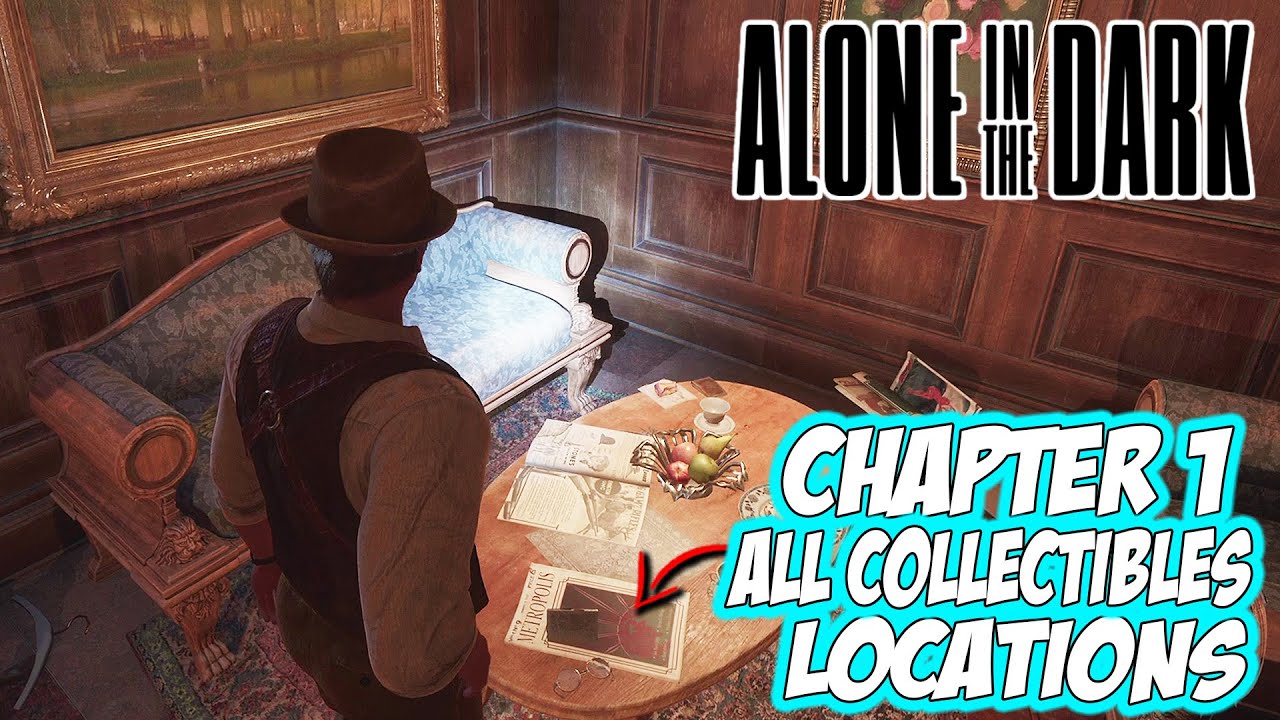 Alone in the Dark - Chapter 1 All Collectibles Locations - YouTube