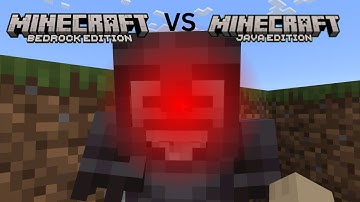 bedrock vs Java. skeletons... #minecraft