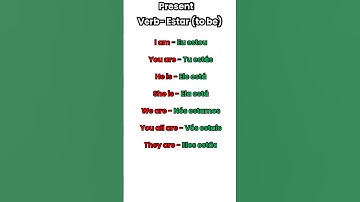 Portuguese Verb Conjugation ESTAR 🇵🇹 #europeanportuguese #learnportuguese  #verbconjugation