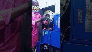 Le sertissage de Flexible hydraulique wow suivez jusqu'à la fin 😳🔥 #automobile #flexible