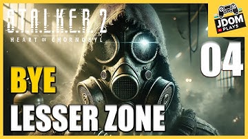 STALKER 2 HEART OF CHORNOBYL WALKTHROUGH GAMEPLAY PART 4 - WE ARE LEAVING LESSER ZONE