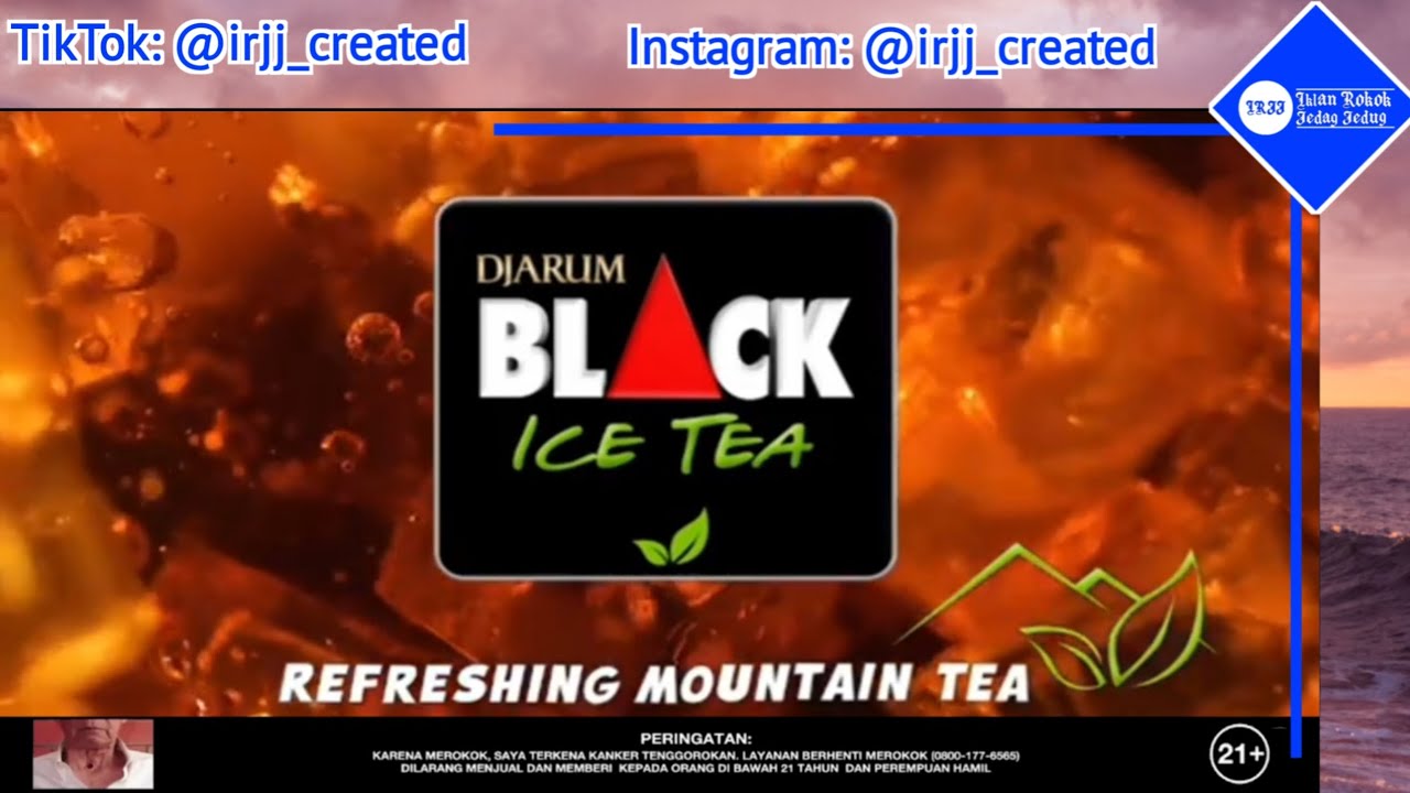 Djarum Black Ice Tea (Refreshing Mountain Tea) 2024 (New PHW 21+) by IRJJ