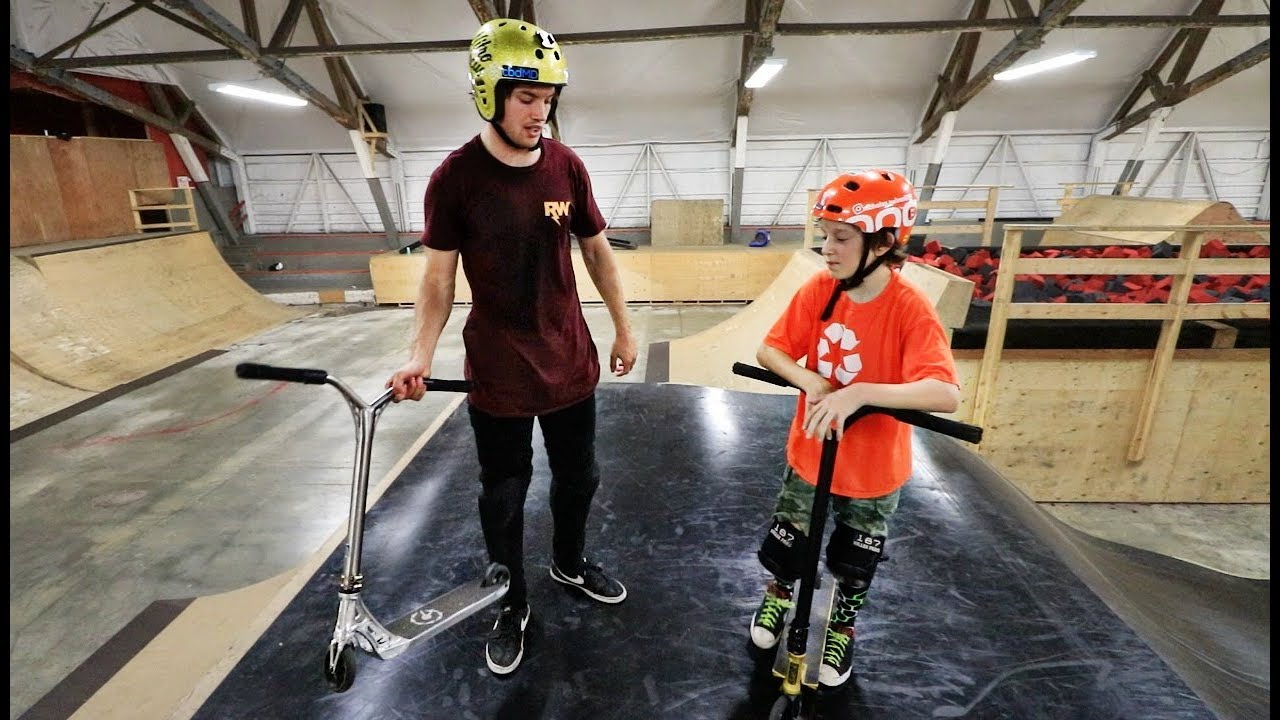 Download Ryan Williams VS 12 Year Old Scooter Kid | Game of SCOOT