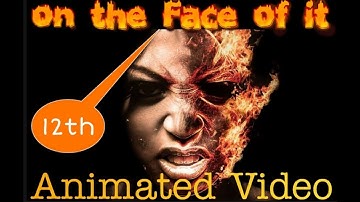 On the face of it | Class 12th | Animated Video | English Core | Vistas | by Susan hill | In hindi