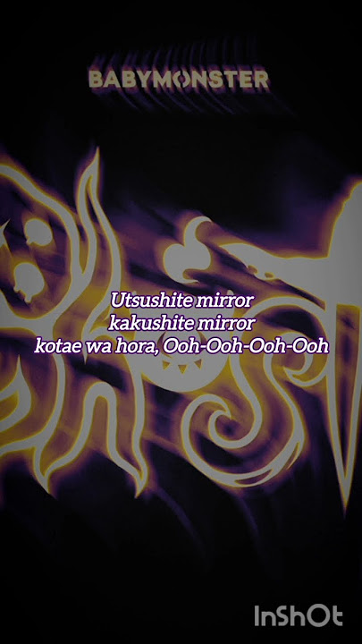 BABYMONSTER - GHOST(lyrics)#karaoke#song#kpop#idol#music#no album#video lyrics#k-lyrics