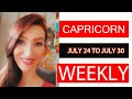 CAPRICORN WEEKLY LOVE OMG! THIS ONE GOT ME!! THERE SOME PASSIONATE ENERGY CHOICES !!! JULY 24 TO 30