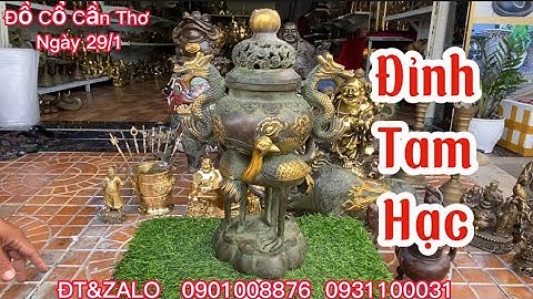 🔴🔴Cặp Tài Địa To _ Đỉnh Đồng Xưa _ Tượng Đồng Xưa _ Di Lạc Long Qui. Ngày 29/1 #đồcổcầnthơ #đồcổ
