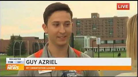RIT on TV: Move-in Day, with orientation team members