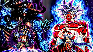 Kaido V5 OP (all form) (New) VS Son Goku US MUI V3.5 OP in Jump Force Mugen