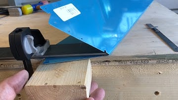 9-17 Bending and Mocking Up The Elevator Trim Tabs