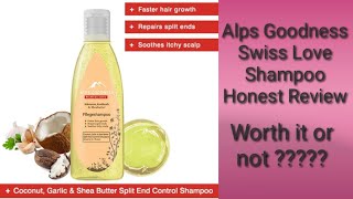 SUBTITLE/ALPS Goodness Swiss Love Coconut Garlic & Shea Butter Split End Control Shampoo