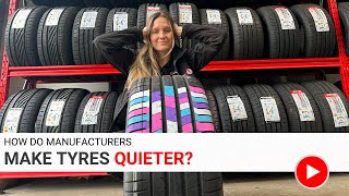 How Do You Make Tyres QUIETER??? | Tyre Tech Jargon Buster