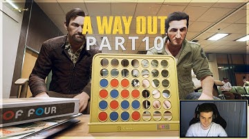 A WAY OUT Walkthrough PART10 A New Life Commentary + WEBCAM!