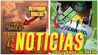 NOTICIAS DE JUEGOS DE MESA: KEYFORGE - THE ETERNAUT #juegosdemesa