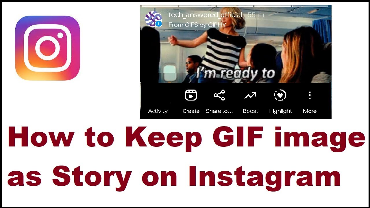 How to Add GIF to Instagram Story — Clideo