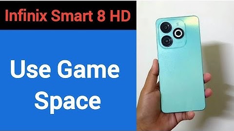 How to use game space, Infinix smart 8 HD me game turbo on kaise karen