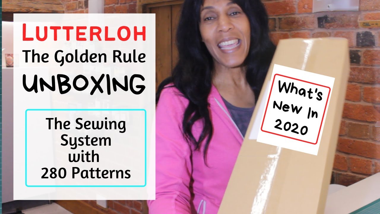 Unboxing Lutterloh The Golden Rule 2020 The Sewing System With 280 Patterns Youtube Unboxing Lutterloh The Golden Rule 2020 The Sewing System With 280 Patterns Youtube