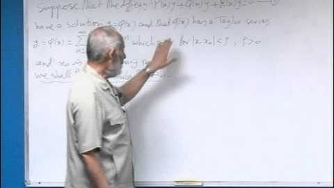 solution near an Chapter: 5.3 series Ordinary Point: part