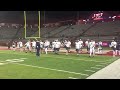 Nittany Lion linemen and their pregame "dance steps."