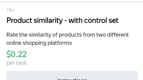 Product_similarity_with control set || 0.22$ per task || 100% Correct Exam || toloka yandix