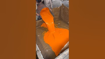 How Orange Foam Is Made | Complete Step by Step Factory Process
