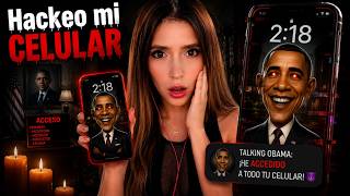 📲LA APP ROB4 NIÑ0S *TALKING OBAMA* HACKEO MI CELULAR Y ME AM3N4Z0!!😱| ValeryRm