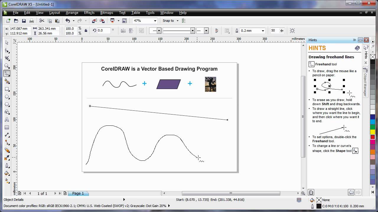 EN 07 Learning the Basics CorelDRAW X5 Part 1 of 2 