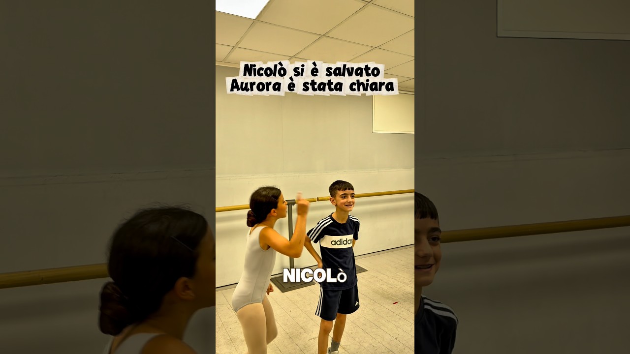 Nicolò si è salvato