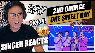 2ND CHANCE - ONE SWEET DAY (BOYZ II MEN) | X FACTOR INDONESIA 2021 | SINGER REACTION