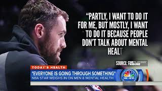 NBA star Kevin Love opens up about his panic attacks