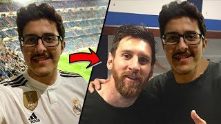 فلوق مدريد ?? : اول مرة احضر مباراة في اوروبا (حماااس )