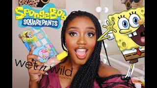 WET 'N WILD X SPONGEBOB ENTIRE COLLECTION REVIEW!! | I'M SHOCKED!