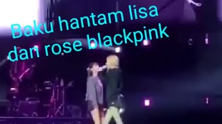 BERANTEMNYA LISA DAN ROSE BLACKPINK SAAT KONSER DI DALLAS