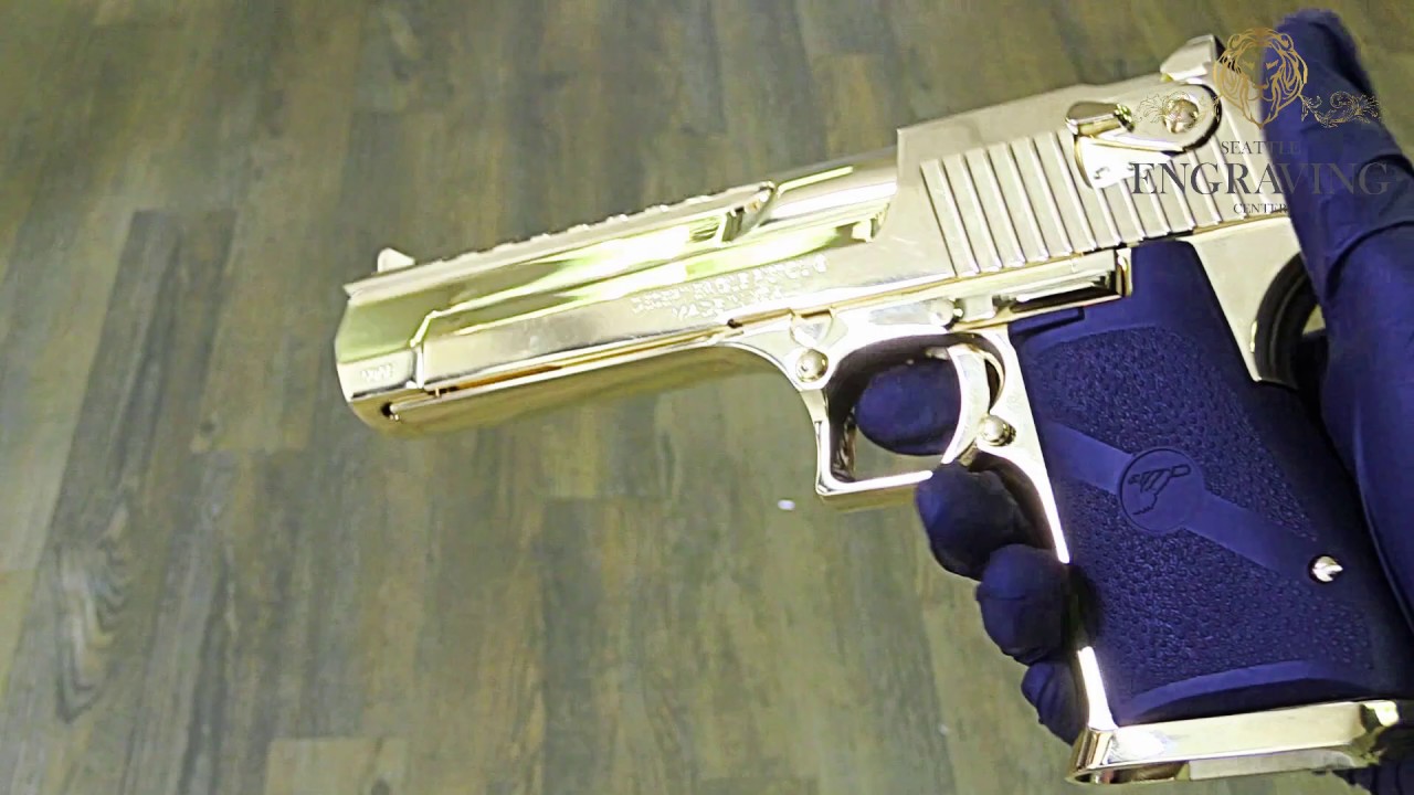 24k Gold Desert Eagle Mark Xix 50ae Very Rare Youtube