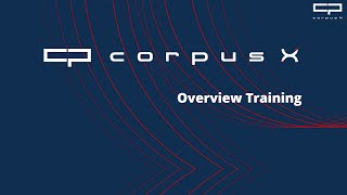 CorpusX Training