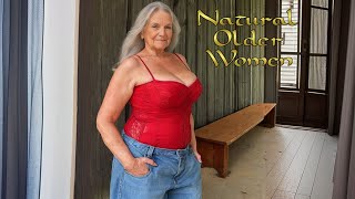 Natural Older Women Over 70 Classic Dress Ep 11