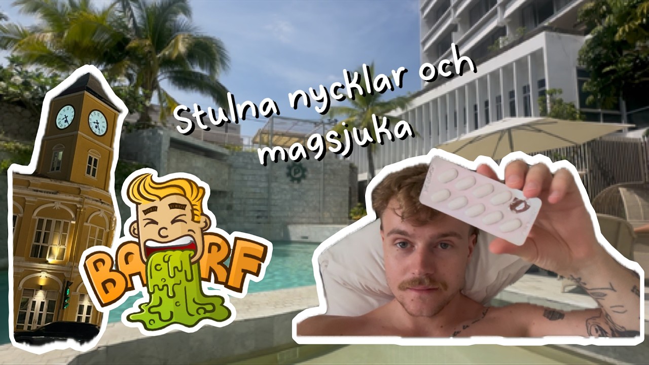 Magsjuka i Thailand!! 🤢🇹🇭🌴 VLOGG
